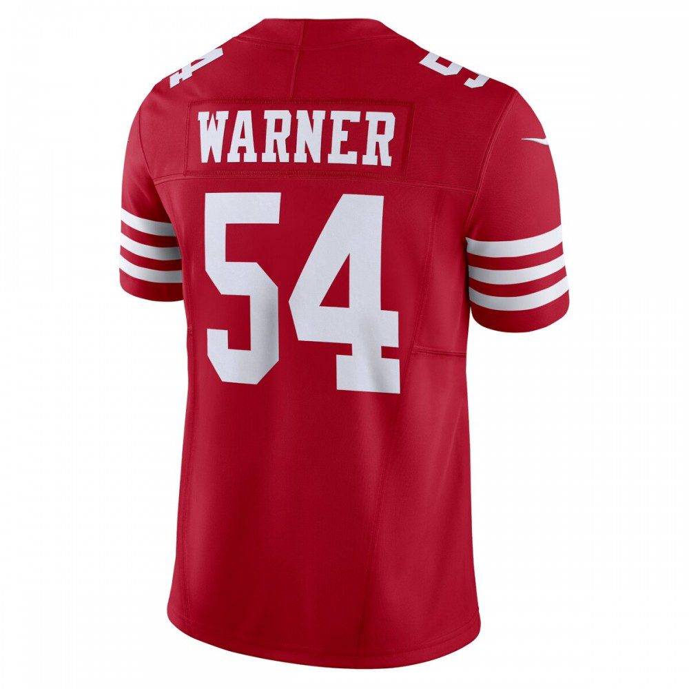Fred Warner San Francisco 49ers Nike Vapor F.U.S.E. Limited Jersey - Scarlet-GridironStore
